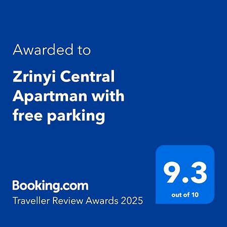 Zrinyi Central Apartman With Free Parking Mestecǎneşti Exterior foto